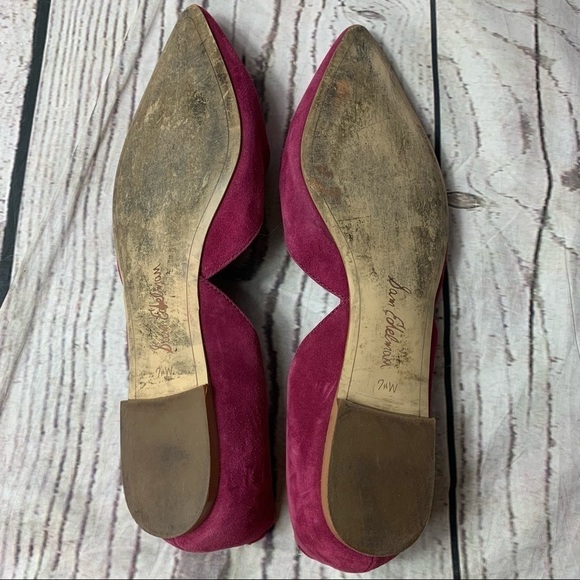 Sam Edelman Suede Rodney Ballet Flats 7 1/2 W - Picture 7 of 7